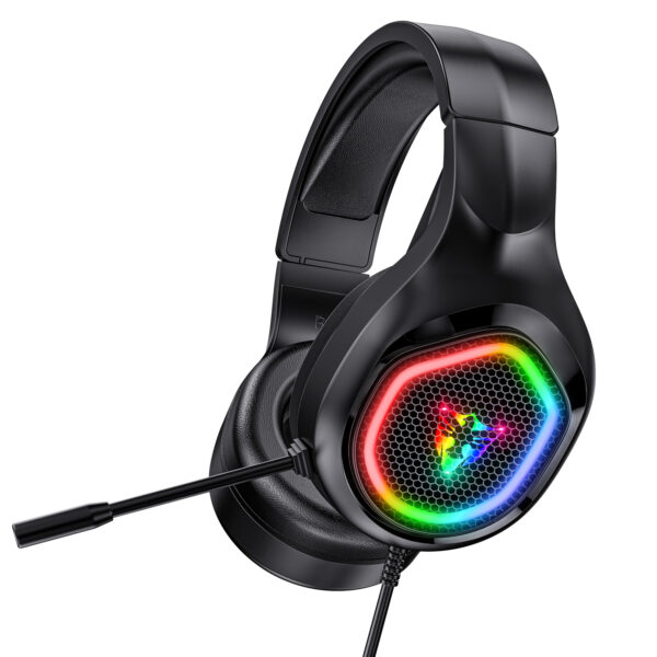 5.1 USB gaming headphones for laptop 50mm drivers omni directional mic bass surround sound G503 - 图片 2