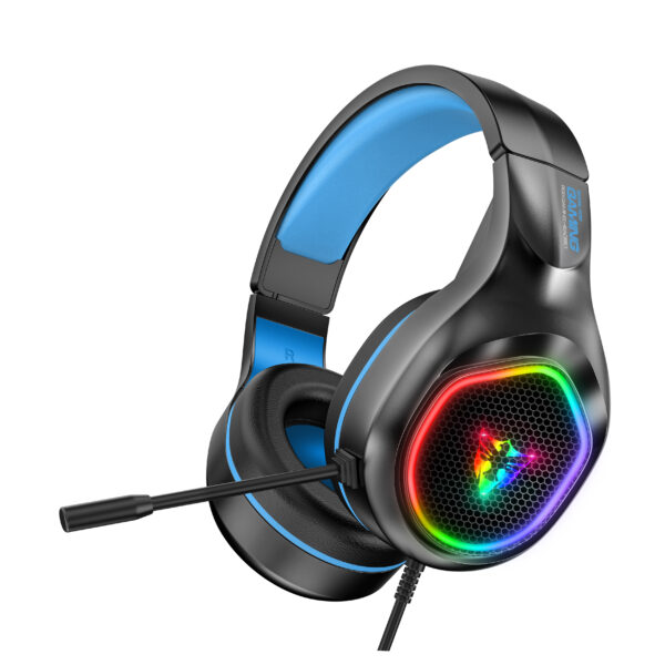 5.1 USB gaming headphones for laptop 50mm drivers omni directional mic bass surround sound G503