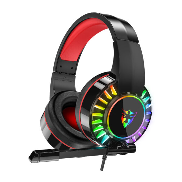 5.1 USB gaming headphones for laptop 50mm drivers omni directional mic bass surround sound G505 - 图片 9