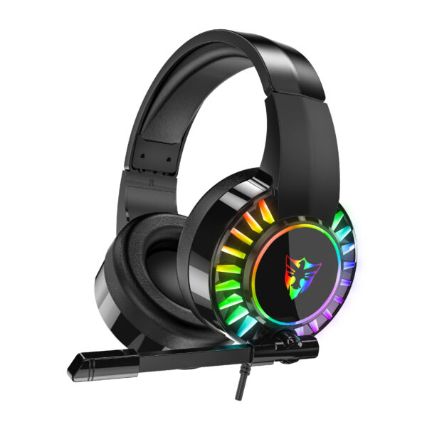 5.1 USB gaming headphones for laptop 50mm drivers omni directional mic bass surround sound G505 - 图片 8