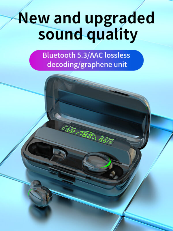 2023 Newly Private ENC Noise-cancelling TWS Wireless Bluetooth Earphone with Dual Mic&Charge Case for Cellphones Model: H19 - 图片 2