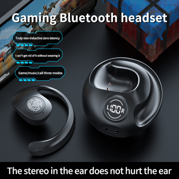 High Quality Open Ear Wireless headphones Bluetooth Gaming sport TWS Headset Bass music YF-T317 - 图片 6